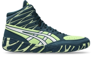 AGGRESSOR 6 | Men | Tranquil Teal/Lime Green | Men's Wrestling Shoes | ASICS United States