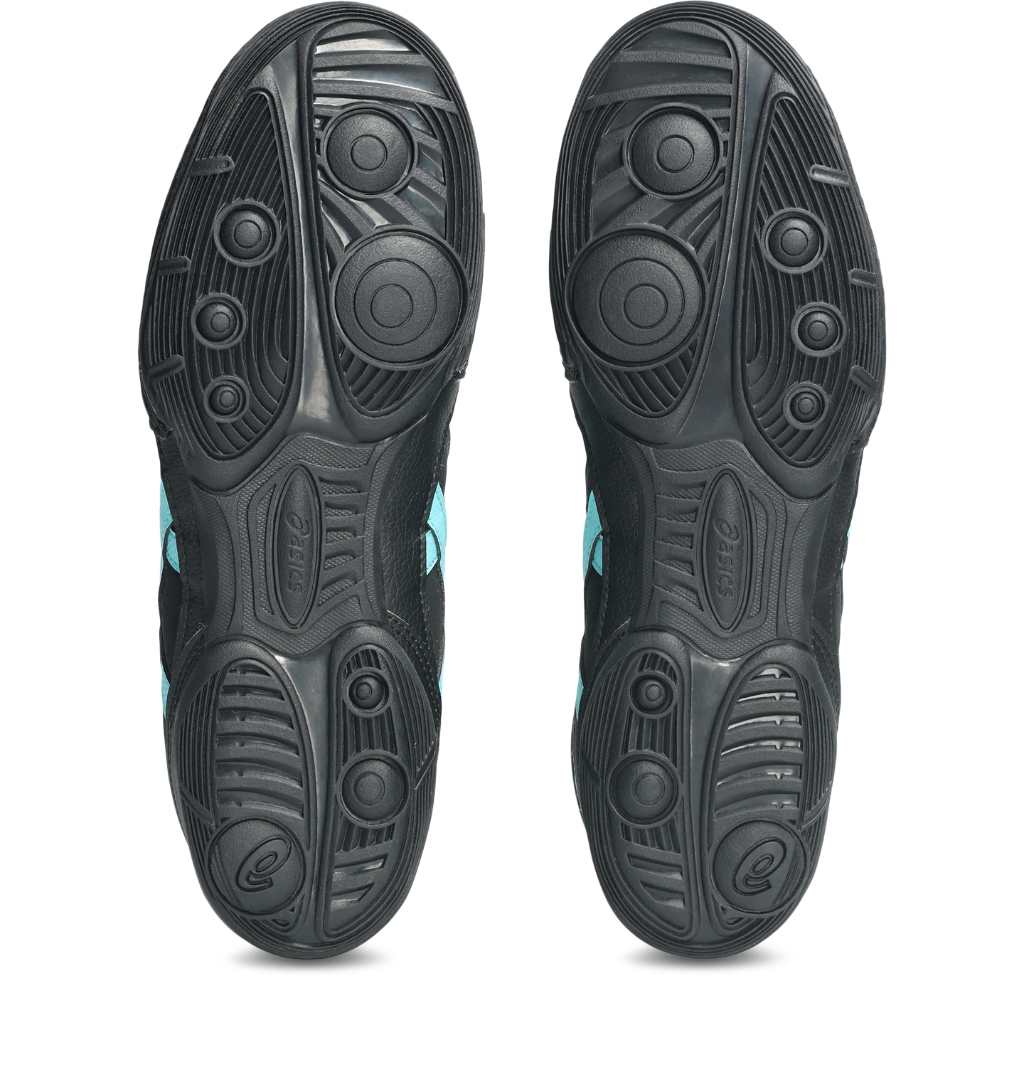 Мужские кроссовки ASICS Matflex 8, цвет: Чёрный / Ледяной мятный — фото 7