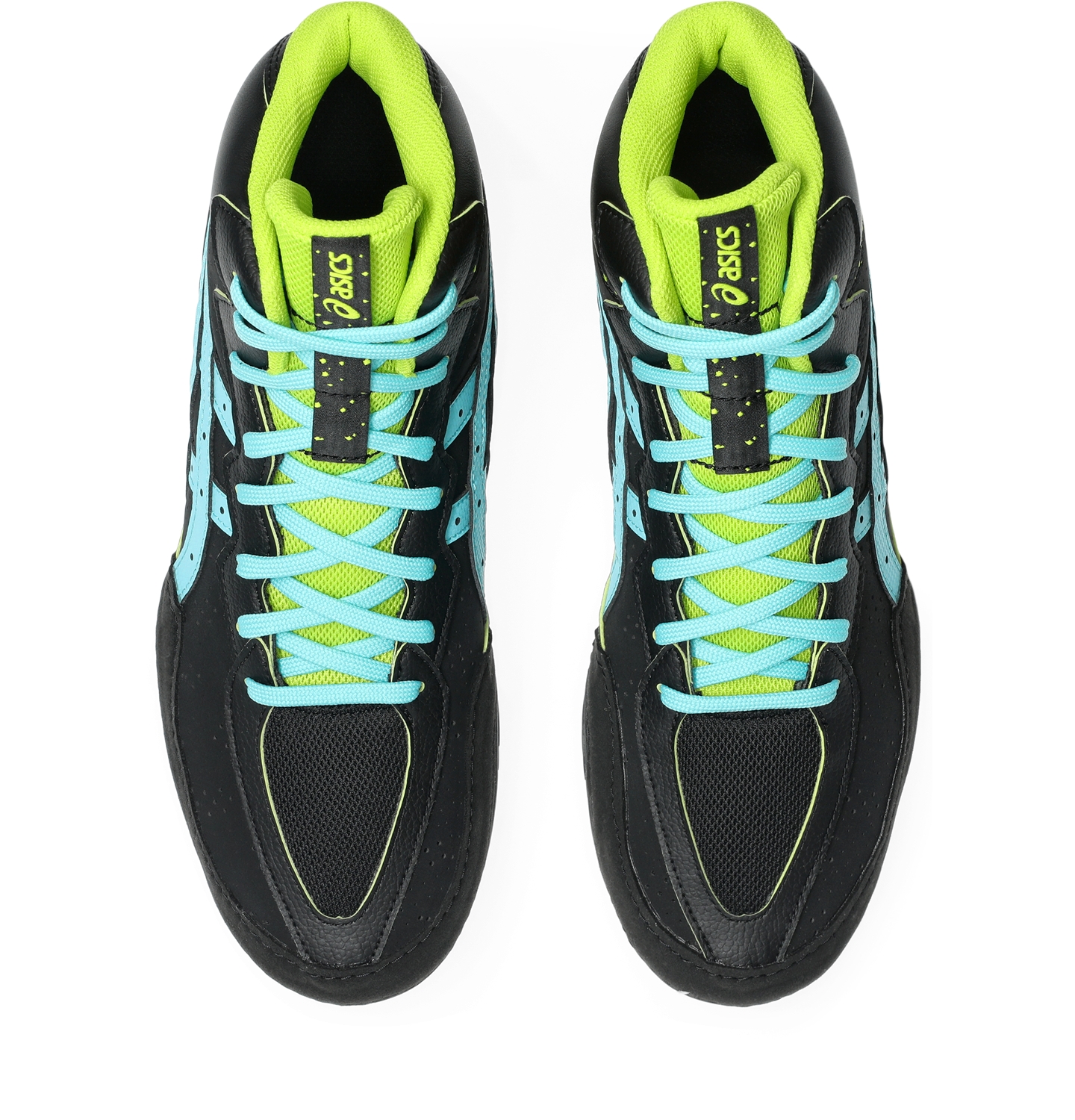 Мужские кроссовки ASICS Matflex 8, цвет: Чёрный / Ледяной мятный — фото 6