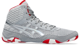 Grey asics on sale wrestling shoes