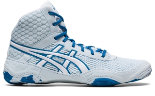 Blue asics 2024 wrestling shoes