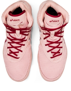 All pink clearance asics wrestling shoes