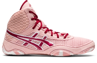 Women's MATBLAZER, Frosted Rose/Cranberry, Wrestling Shoes