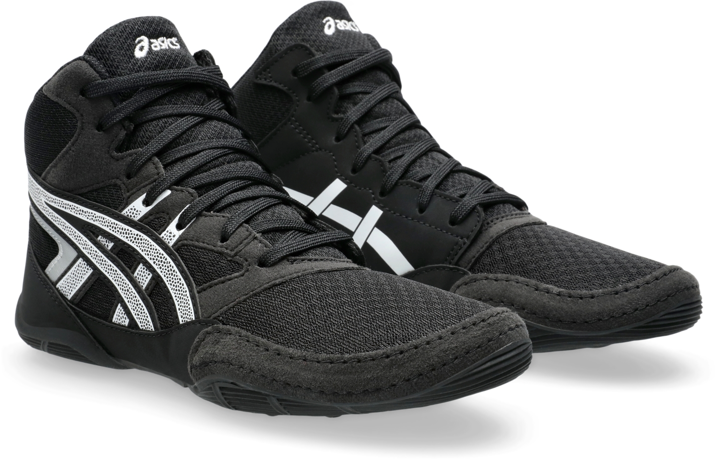 Детские кроссовки ASICS Snapdown 4 Grade School, цвет: Чёрный / Белый — фото 2
