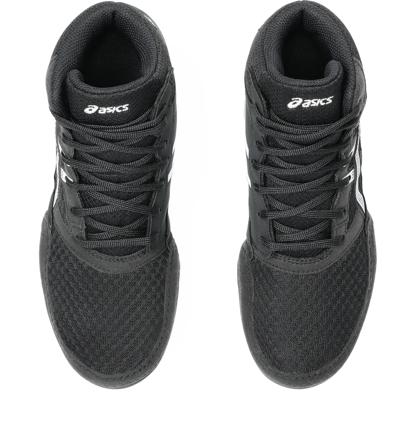 Детские кроссовки ASICS Snapdown 4 Grade School, цвет: Чёрный / Белый — фото 6