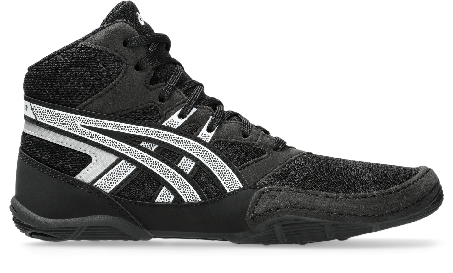 Детские кроссовки ASICS Snapdown 4 Grade School, цвет: Чёрный / Белый — фото 1