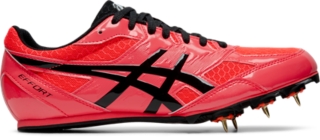EFFORT MK | SUNRISE RED／BLACK | メンズ 陸上競技 シューズ【ASICS公式】