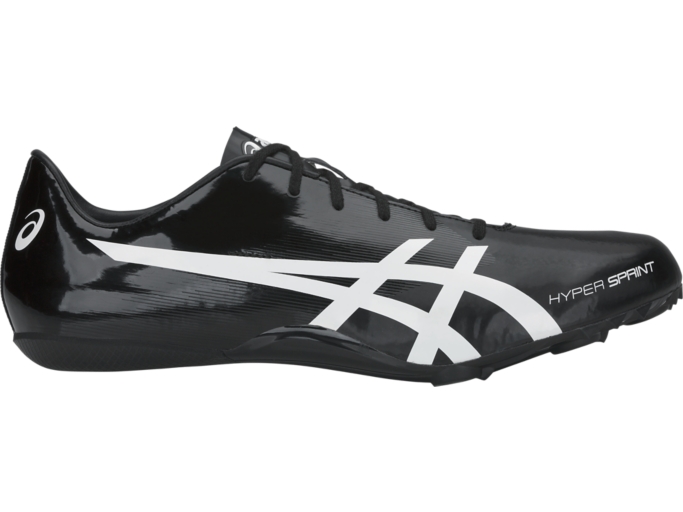 HYPER SPRINT 7 Unisex Black White Unisex Track And Field Shoes ASICS Australia