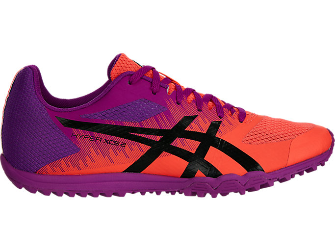 Image 1 of 7 of Unisex Orchid/Black HYPER XCS 2 Unisex Track And Field Shoes