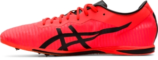 Men's COSMORACER LD 2 | Sunrise Red/Black | Running | ASICS