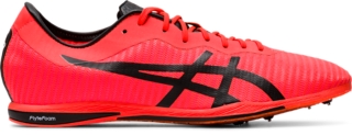 Men's COSMORACER LD 2 | Sunrise Red/Black | Running | ASICS