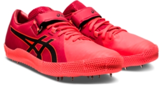 Unisex HIGH JUMP PRO 2 (LEFT) | Sunrise Red/Black | Unisex Track And Field  Shoes | ASICS Australia