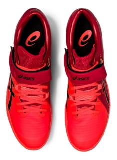 UNISEX HI JUMP PRO 2 (R) | Sunrise Red/Black | Track & Field | ASICS