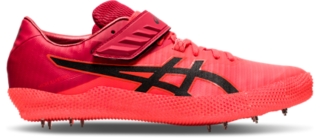 UNISEX HI JUMP PRO 2 (R) | Sunrise Red/Black | Track & Field Shoes 