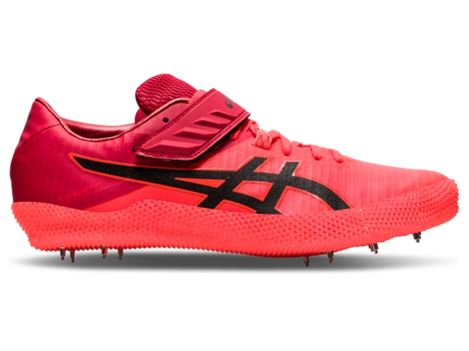 UNISEX HI JUMP PRO 2 (R) | Sunrise Red/Black | Track & Field | ASICS