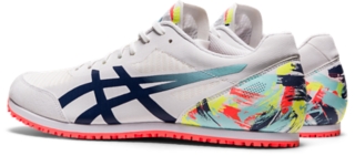 WINDSPRINT 2 | WHITE/SUNRISE RED | メンズ 陸上競技 シューズ【ASICS