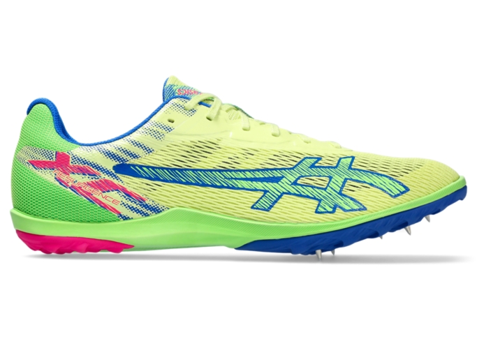 UNISEX RESURGENCE XC | Glow Yellow/Green Gecko | Track & Field Shoes | ASICS