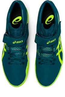 High Jump Pro 2 L Velvet Pine Safety Yellow メンズ 陸上競技 シューズ Asics公式通販