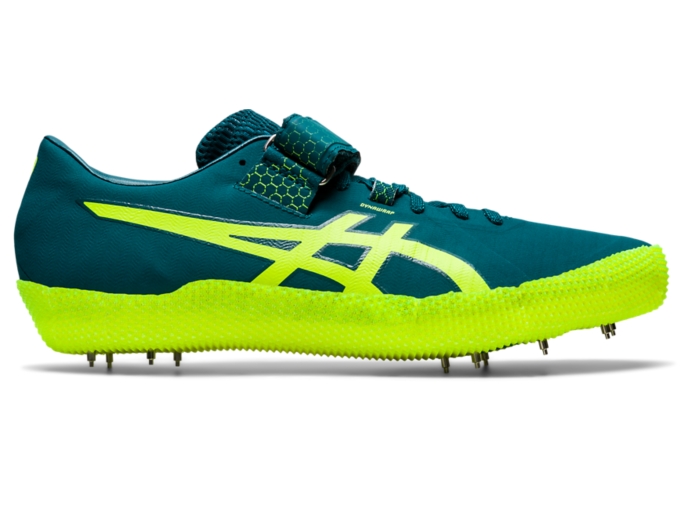 HIGH JUMP PRO 2 (L) | VELVET PINE/SAFETY YELLOW - ASICS