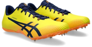 UNISEX HYPERSPRINT 8 | Bright Yellow/Blue Expanse | Track & Field | ASICS