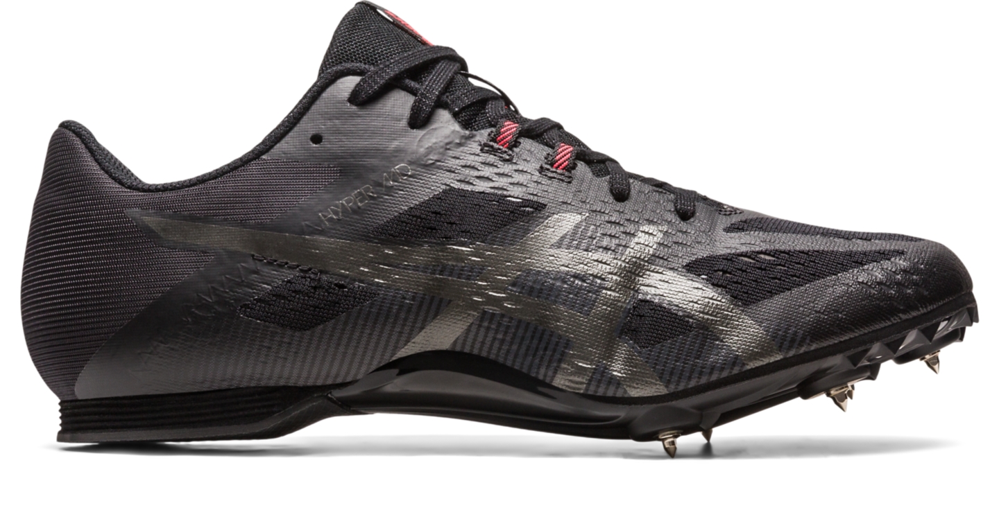Кроссовки ASICS Hyper MD 8, цвет: Чёрный / Графитовый — фото 1