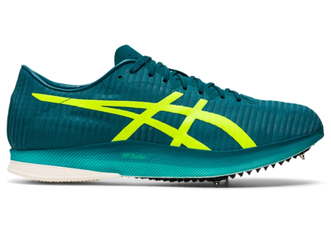 UNISEX METASPEED LD LE | Velvet Pine/Safety Yellow | Track & Field Shoes |  ASICS