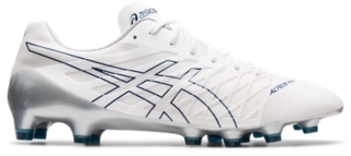 DS LIGHT ACROS | WHITE/MAKO BLUE | メンズ サッカー スパイク【ASICS ...