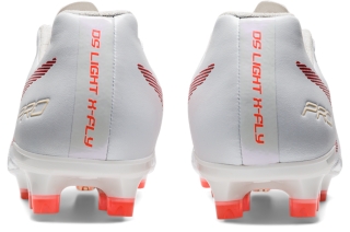 DS LIGHT X-FLY PRO | WHITE/FLASH CORAL | メンズ サッカー スパイク【ASICS公式通販】