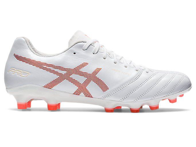 DS LIGHT X-FLY PRO | WHITE/FLASH CORAL | メンズ サッカー スパイク【ASICS公式】