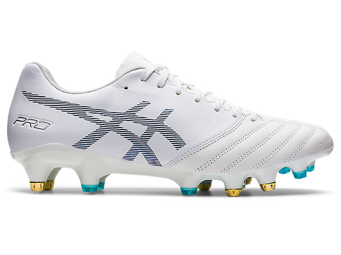 DS LIGHT X-FLY PRO ST | WHITE/PRISM BLUE | メンズ サッカー スパイク【ASICS公式通販】