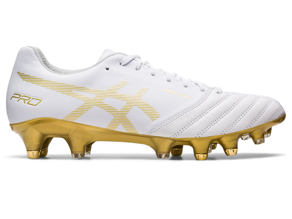 DS LIGHT X-FLY PRO ST | WHITE/RICH GOLD | メンズ サッカー スパイク 