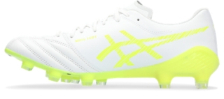 DS LIGHT X-FLY 5 | WHITE/SAFETY YELLOW | メンズ サッカー スパイク 