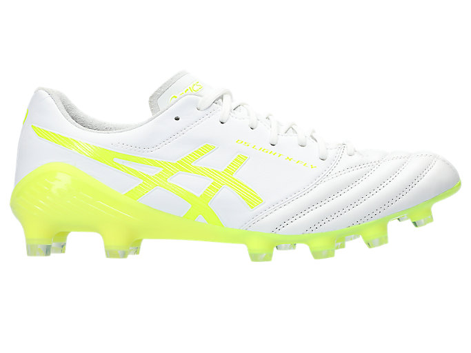 DS LIGHT X-FLY 5 | WHITE/SAFETY YELLOW | メンズ サッカー スパイク