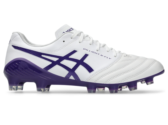 DS LIGHT X-FLY 5 | WHITE/GENTRY PURPLE | メンズ サッカー スパイク【ASICS公式】