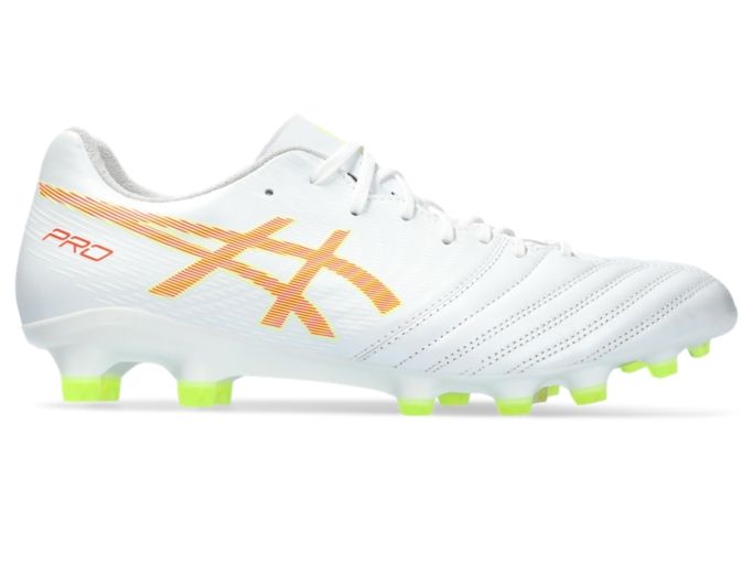 DS LIGHT X-FLY PRO 2 | WHITE/FLASH CORAL | メンズ サッカー スパイク【ASICS公式】