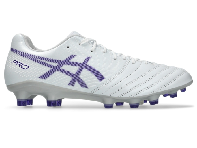 DS LIGHT X-FLY PRO 2 | WHITE/GENTRY PURPLE | メンズ サッカー スパイク【ASICS公式】