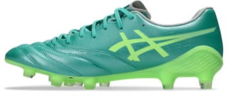 Image 4 of 8 of Men's AURORA GREEN/ILLUMINATE GREEN DS LIGHT X-FLY 6 Men's Soccer Shoes