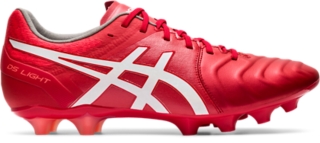 red asics football boots