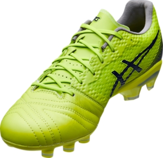 Green asics 2025 football boots