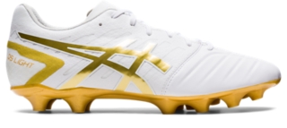 DS LIGHT CLUB+ | WHITE/RICH GOLD | メンズ サッカー スパイク【ASICS