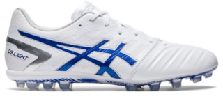 DS LIGHT AG | WHITE/ASICS BLUE | メンズ サッカー スパイク