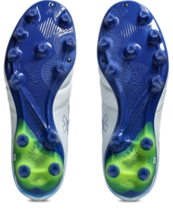 Image 7 of 8 of Unisex WHITE/ASICS BLUE DS LIGHT PRO WIDE Unisex Soccer Shoes