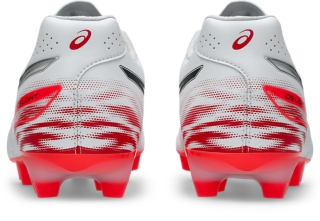 Image 5 of 8 of Unisex WHITE/FLASH RED DS LIGHT PRO WIDE Unisex Soccer Shoes