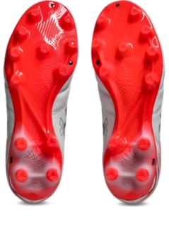 Image 7 of 8 of Unisex WHITE/FLASH RED DS LIGHT PRO WIDE Unisex Soccer Shoes