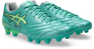 Image 2 of 8 of Unisex AURORA GREEN/ILLUMINATE GREEN DS LIGHT PRO WIDE Unisex Soccer Shoes
