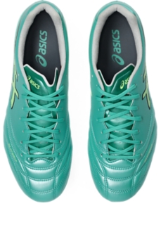 Image 6 of 8 of Unisex AURORA GREEN/ILLUMINATE GREEN DS LIGHT PRO WIDE Unisex Soccer Shoes