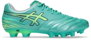 Image 8 of 8 of Unisex AURORA GREEN/ILLUMINATE GREEN DS LIGHT PRO WIDE Unisex Soccer Shoes