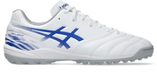 White/Asics Blue