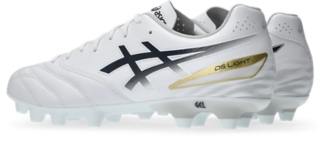 Image 2 of 6 of Unisex WHITE/MIDNIGHT DS LIGHT ADVANCE WIDE Unisex Soccer Shoes