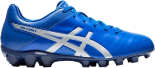 Unisex DS LIGHT 3 JR | Asics Blue/Silver | Kids Football Shoes